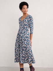 Seasalt Cornwall Blue Helena Dress - Image 1 of 5