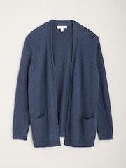 Seasalt Cornwall Blue Riverboat Cardigan - Image 4 of 5