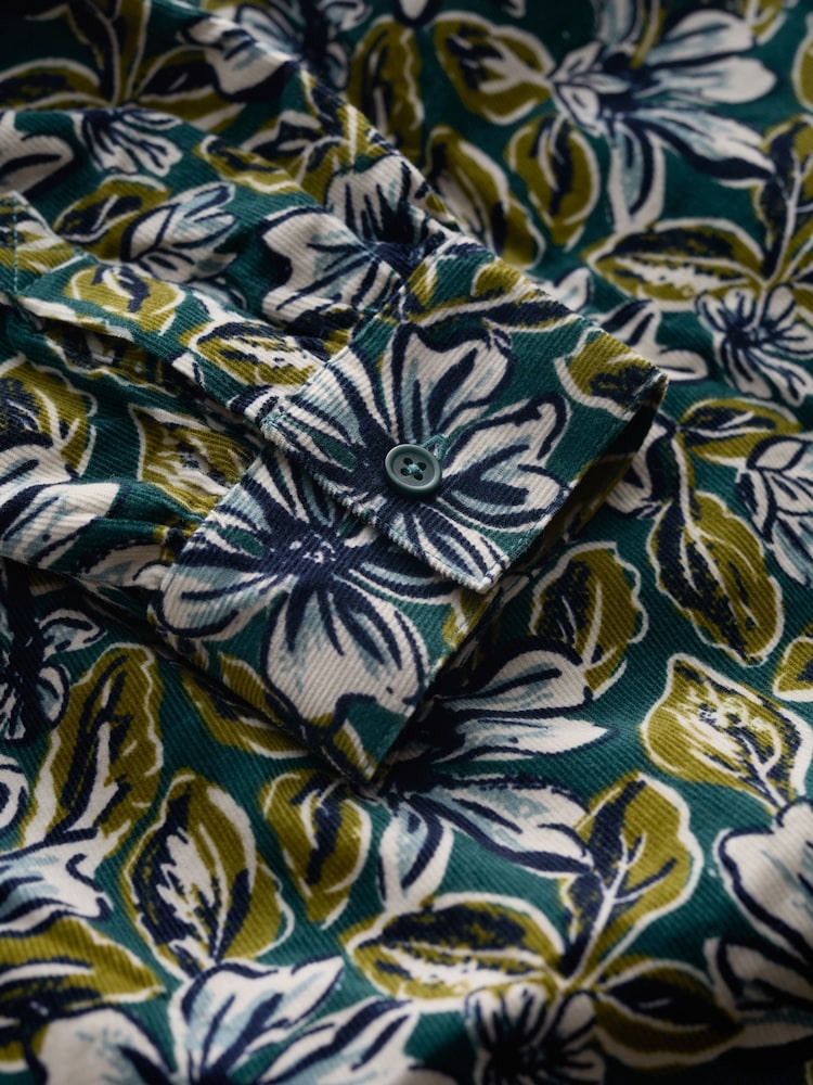 Seasalt Cornwall Teal Blue Rose Cottage Dress - Image 5 of 5