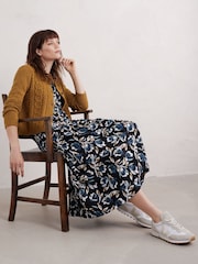 Seasalt Cornwall Yellow Tressa Cardigan - Image 3 of 5