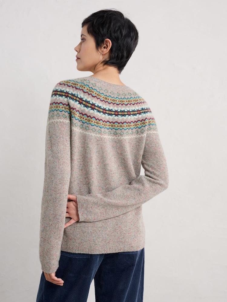 Seasalt Cornwall Brown Seasalt Cornwall Edge Jumper - Image 2 of 5 Seasalt Cornwall Brown Seasalt Cornwall Edge Jumper - Image 2 of 5