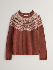 Seasalt Cornwall Brown Port Kinnis Jumper - Image 4 of 5