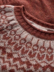 Seasalt Cornwall Brown Port Kinnis Jumper - Image 5 of 5