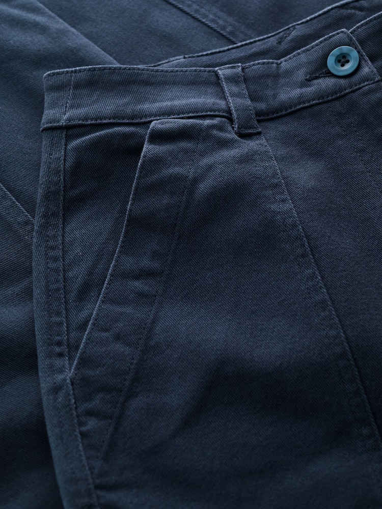 Seasalt Cornwall Blue Tintagel Trousers - Image 5 of 5 Seasalt Cornwall Blue Tintagel Trousers - Image 5 of 5