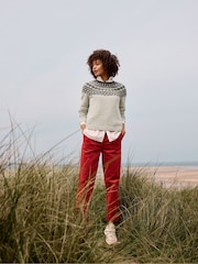 Seasalt Cornwall Natural Port Kinnis Jumper - Image 2 of 6