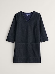 Seasalt Cornwall Blue 100% Cotton Calidris Tunic - Image 4 of 5
