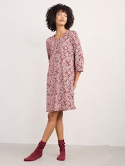 Seasalt Cornwall Red Star Chart Nightdress - Image 1 of 5