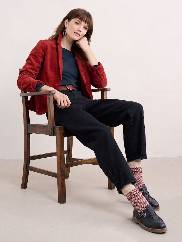 Seasalt Cornwall Red Heald Blazer - Image 1 of 5