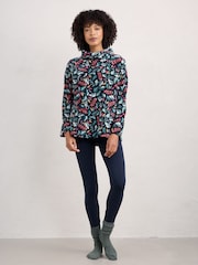 Seasalt Cornwall Black Multi Snugsoft Top - Image 1 of 6