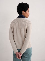 Seasalt Cornwall Natural Chat Jumper - Image 2 of 5