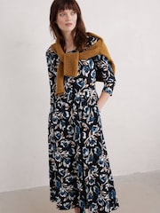 Seasalt Cornwall Black Emily Dress - Image 6 of 9