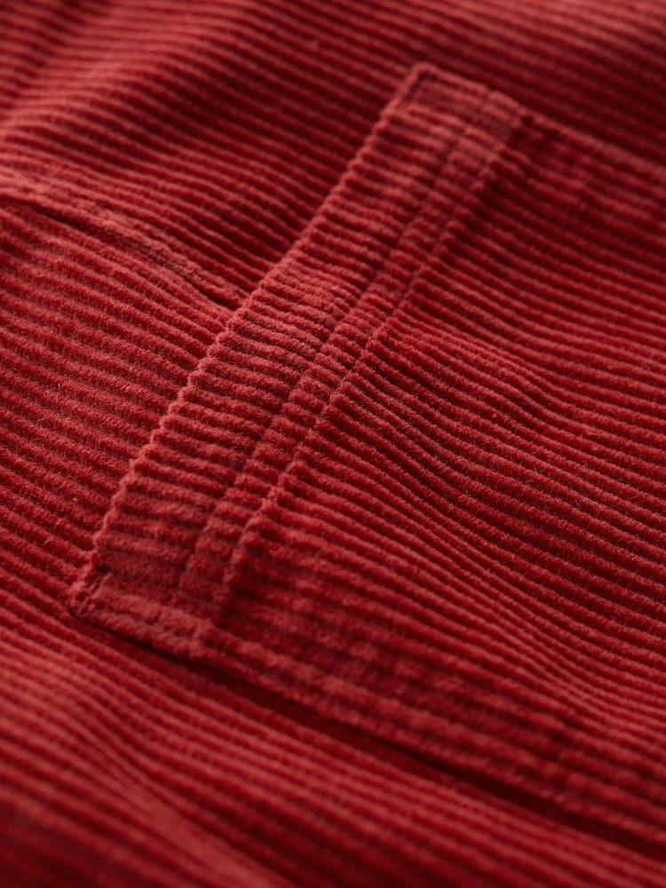 Seasalt Cornwall Red Dovetail 100% Organic Cotton Skirt - Image 5 of 5