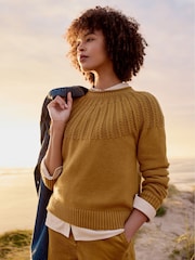 Seasalt Cornwall Brown Chat Jumper - Image 1 of 5