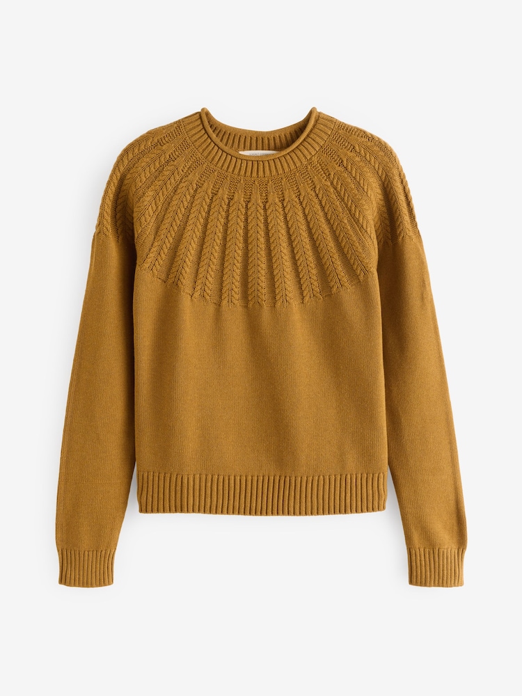 Seasalt Cornwall Brown Chat Jumper - Image 5 of 5