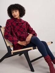 Seasalt Cornwall Red Snugsoft Top - Image 2 of 6