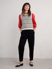 Seasalt Cornwall Natural Percella Cove Vest - Image 3 of 5