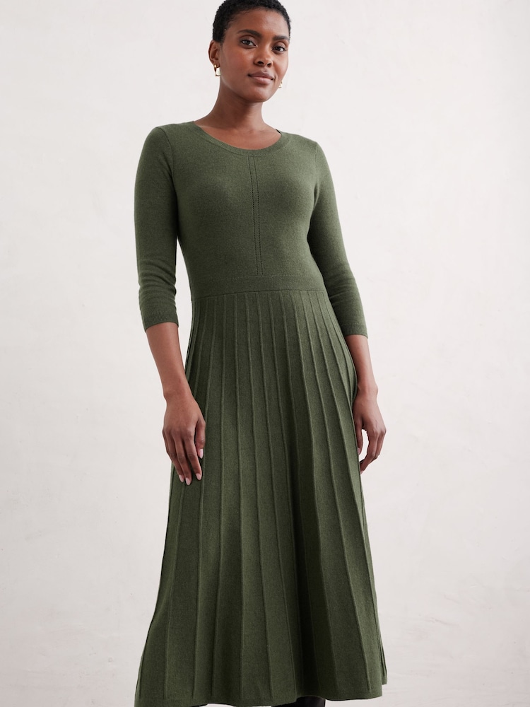 Seasalt Cornwall Green Petite Folk Song Dress - Image 1 of 5