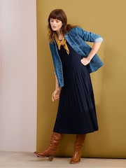 Seasalt Cornwall Blue Folk Song Dress - Image 1 of 8