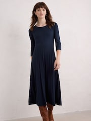 Seasalt Cornwall Blue Folk Song Dress - Image 4 of 8
