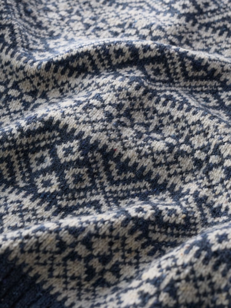 Seasalt Cornwall Blue Dawson Pick Cardigan Fairisle - Image 5 of 5 Seasalt Cornwall Blue Dawson Pick Cardigan Fairisle - Image 5 of 5