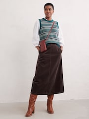 Seasalt Cornwall Blue Percella Cove Vest - Image 2 of 4