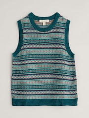 Seasalt Cornwall Blue Percella Cove Vest - Image 3 of 4