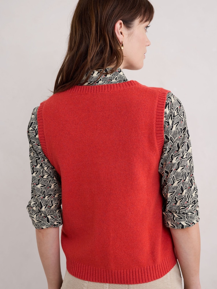 Seasalt Cornwall East View Vest V-Neck Vest - Image 2 of 7