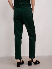 Seasalt Cornwall Green 100% Cotton Heald Trousers - Image 2 of 6