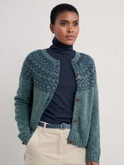 Seasalt Cornwall Blue Port Kinnis Cardigan - Image 1 of 5