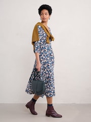 Seasalt Cornwall Blue Tall Helena Dress - Image 3 of 5