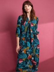 Seasalt Cornwall Black Multi Harbour Cove Dress - Image 1 of 7