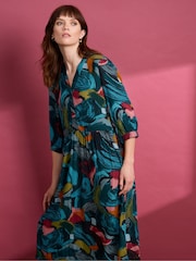 Seasalt Cornwall Black Multi Harbour Cove Dress - Image 5 of 7