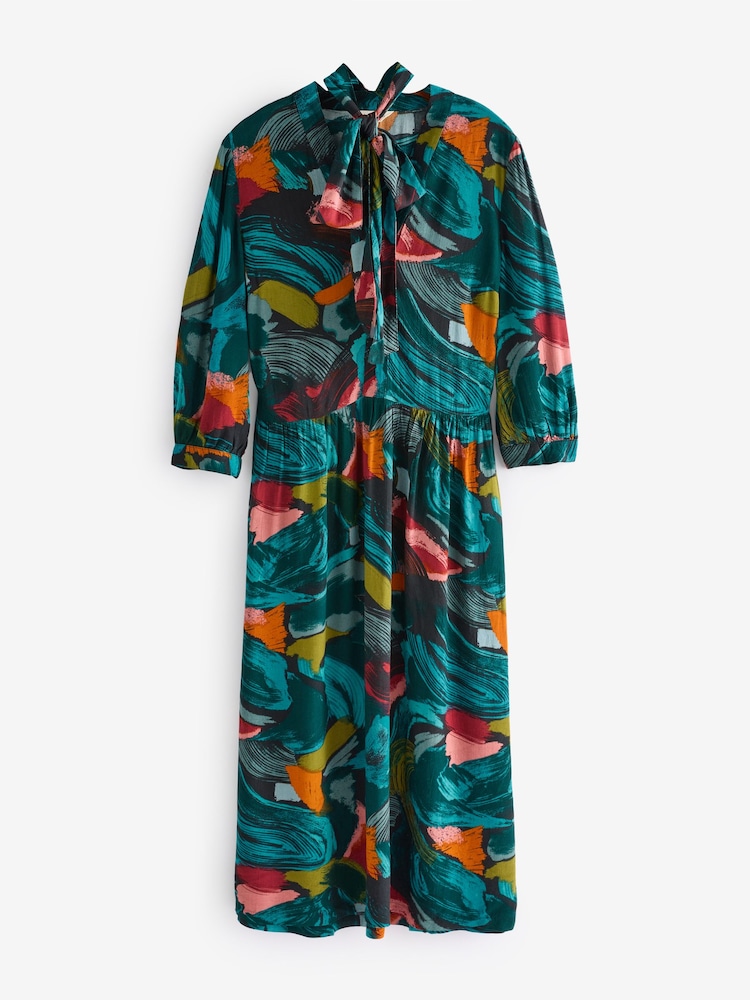 Seasalt Cornwall Black Multi Harbour Cove Dress - Image 7 of 7