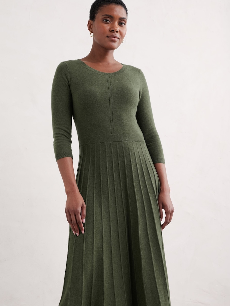 Seasalt Cornwall Green Folk Song Dress - Image 1 of 5