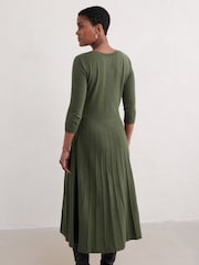 Seasalt Cornwall Green Folk Song Dress - Image 3 of 5