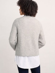 Seasalt Cornwall Natural Sand Thistle Cardigan - Image 2 of 5