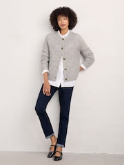 Seasalt Cornwall Natural Sand Thistle Cardigan - Image 3 of 5