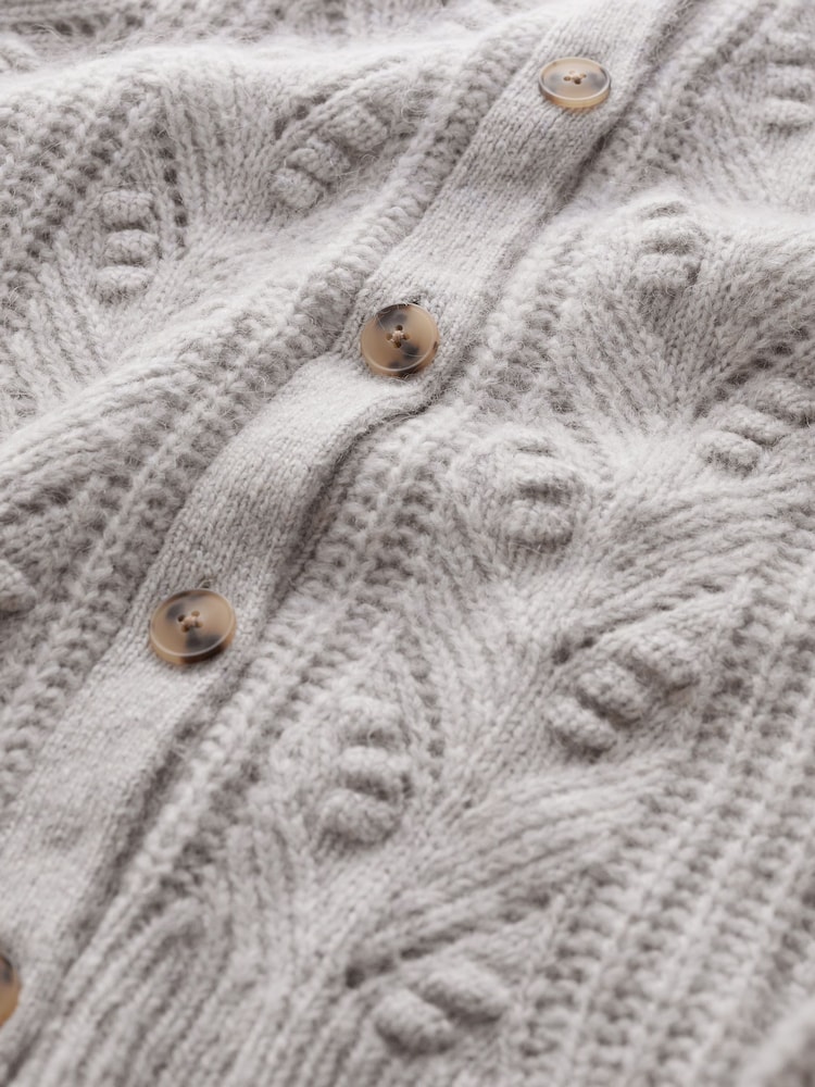 Seasalt Cornwall Natural Sand Thistle Cardigan - Image 5 of 5