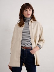 Seasalt Cornwall Natural Coppice Shirt - Image 1 of 5