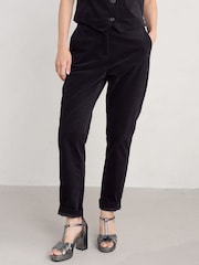 Seasalt Cornwall Black Star Rock Trousers - Image 1 of 5