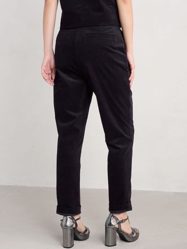 Seasalt Cornwall Black Star Rock Trousers - Image 2 of 5 Seasalt Cornwall Black Star Rock Trousers - Image 2 of 5