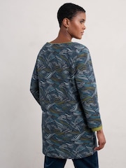 Seasalt Cornwall Blue Zora Tunic - Image 2 of 5