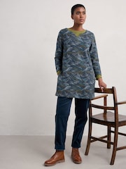 Seasalt Cornwall Blue Zora Tunic - Image 3 of 5