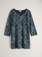 Seasalt Cornwall Blue Zora Tunic - Image 4 of 5