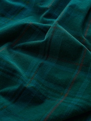 Seasalt Cornwall Teal Blue Day Dream Cord Check Midi Skirt - Image 7 of 7