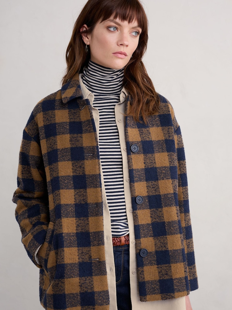 Seasalt Cornwall Beamwind Coat Made Do kako; suknjič - Slika 1 iz 5 Seasalt Cornwall Beamwind Coat Made Do kako; suknjič - Slika 1 iz 5
