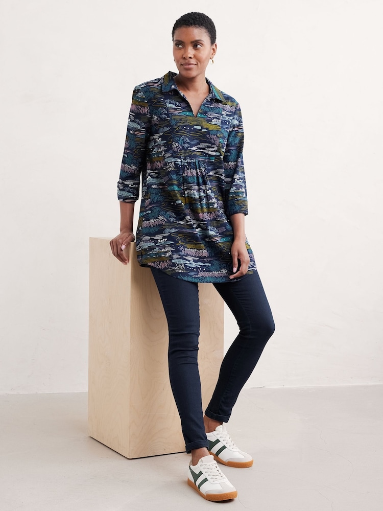 Seasalt Cornwall Blue Fal Water Tunic - Image 1 of 5