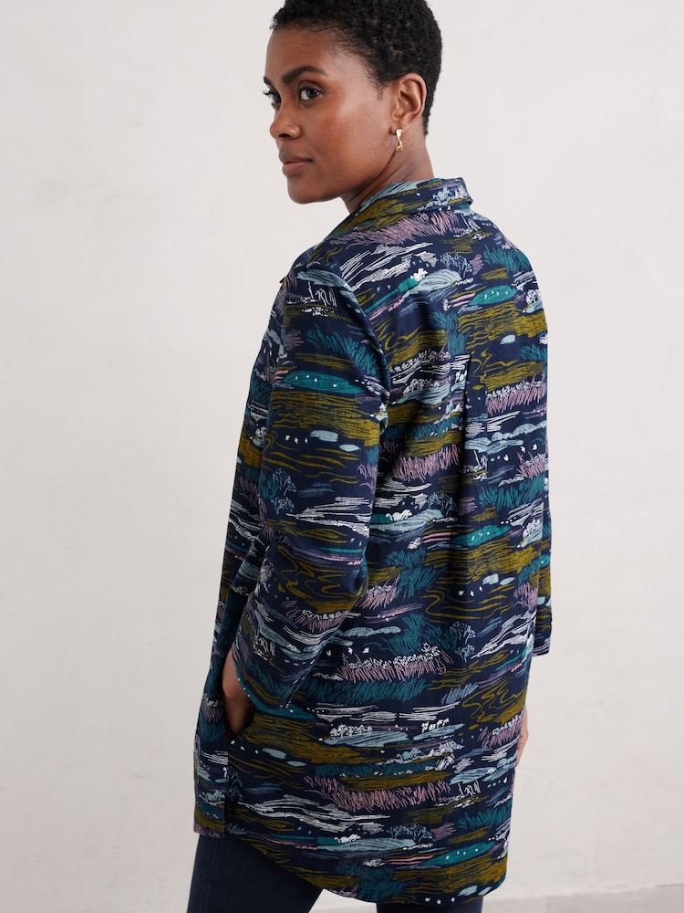 Seasalt Cornwall Blue Fal Water Tunic - Image 2 of 5