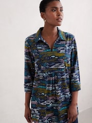 Seasalt Cornwall Blue Fal Water Tunic - Image 3 of 5