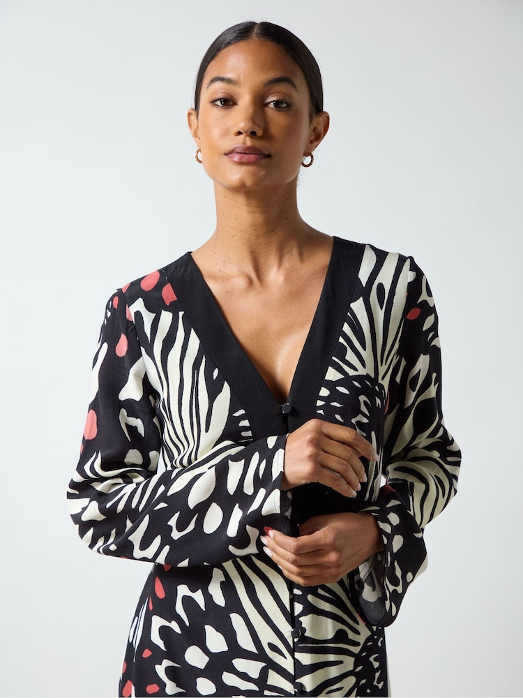 Ro&Zo Black Petite Dress - Image 4 of 4